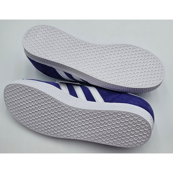 Adidas Unisex Size 7 Energy Ink Purple Gazelle Low Top Ortholite Sneakers NWT - Picture 5 of 7